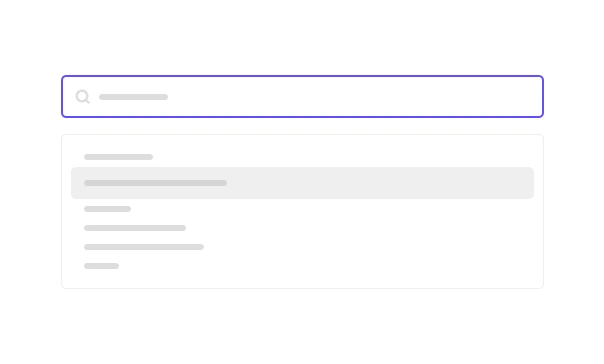 Autocomplete