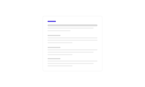 Documentation Content